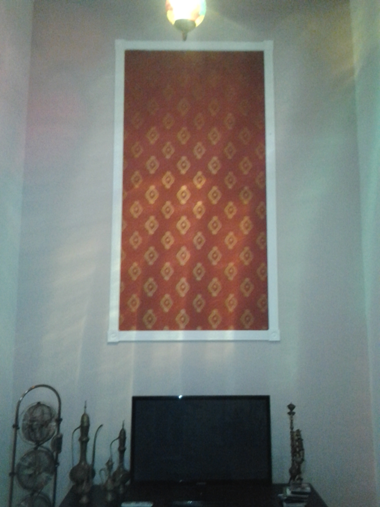 Design Border Ruang Tv Untuk Wallpaper Baiti Jannati - Interior Design - HD Wallpaper 