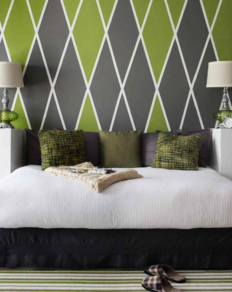 Striped Wall Paint Designs - HD Wallpaper 