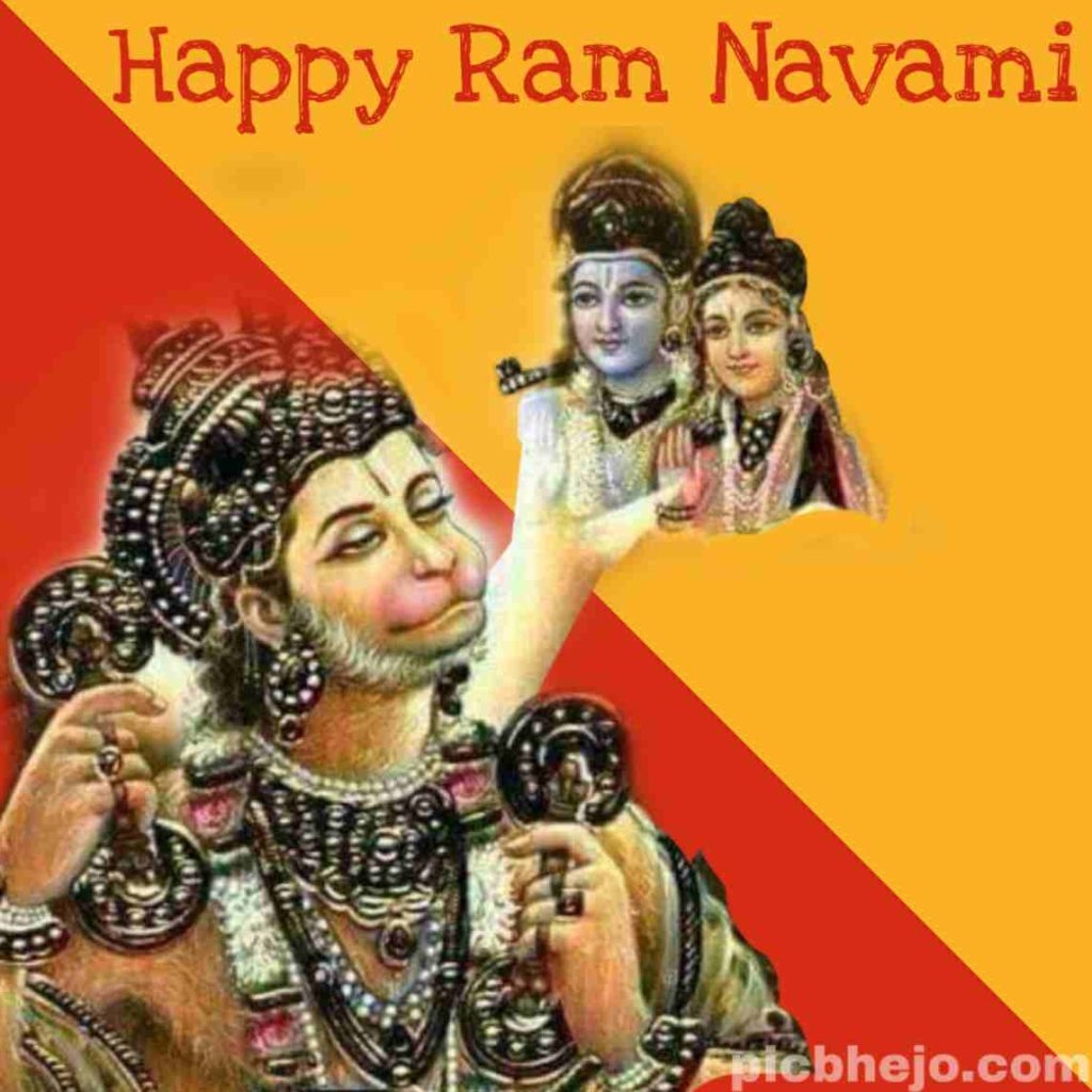 Happy Ram Navami 2019 For Whatsapp Wallapaper, Dp, - High Definition Hanuman Photo Hd - HD Wallpaper 