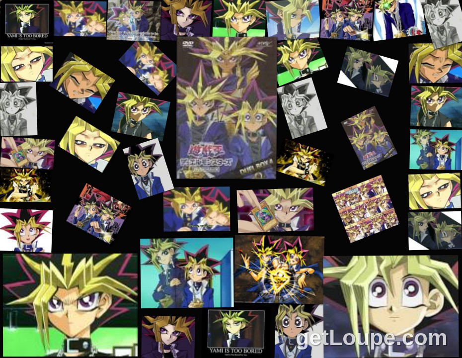 Yugioh Wallpaper Yugi & Yami The Bond Of Their Friendship - Yami Yugi Collage - HD Wallpaper 