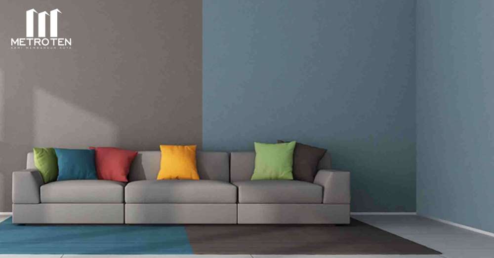 Image Memilih Perpaduan Warna Yang Tepat Untuk Ruang - Drawing Room - HD Wallpaper 