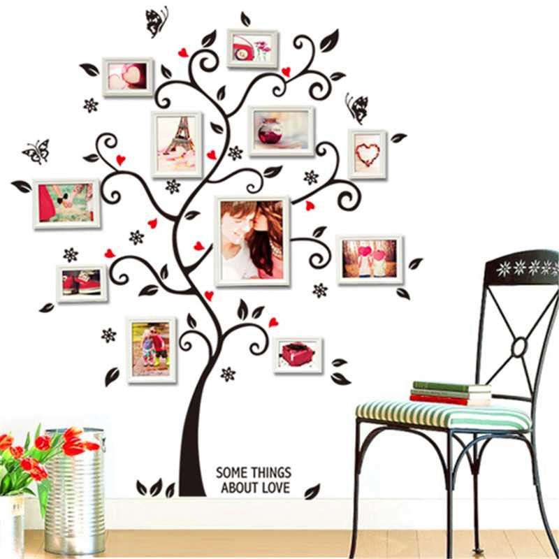 Family Tree Tree Wall Stickers - HD Wallpaper 