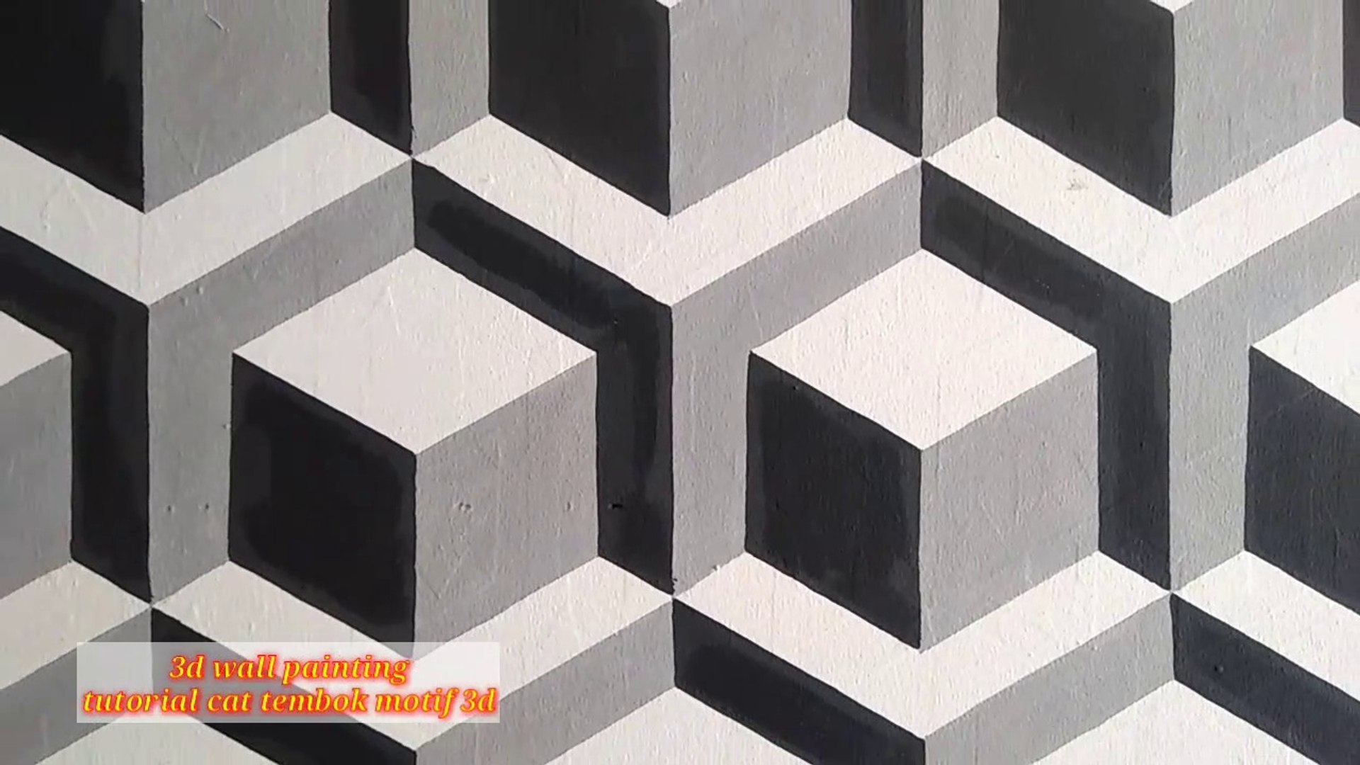 Motif 3d Di Tembok - HD Wallpaper 