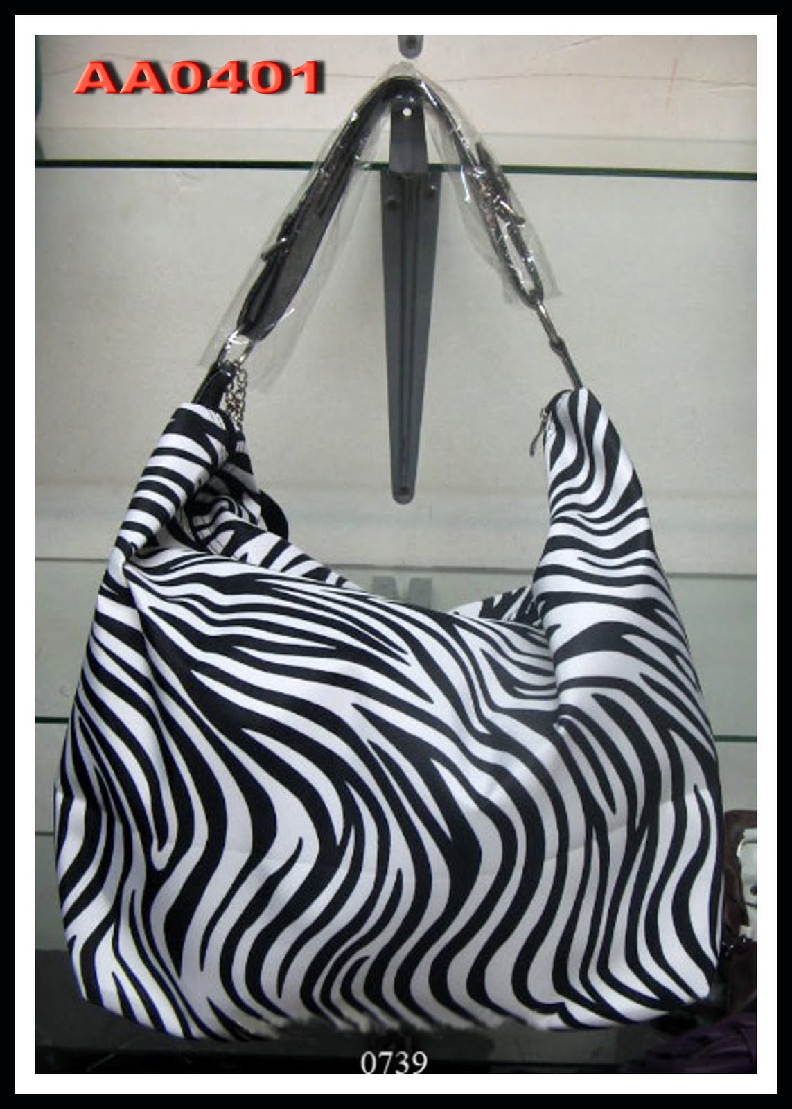 Tas Gaul Motif Zebra - Hobo Bag - HD Wallpaper 