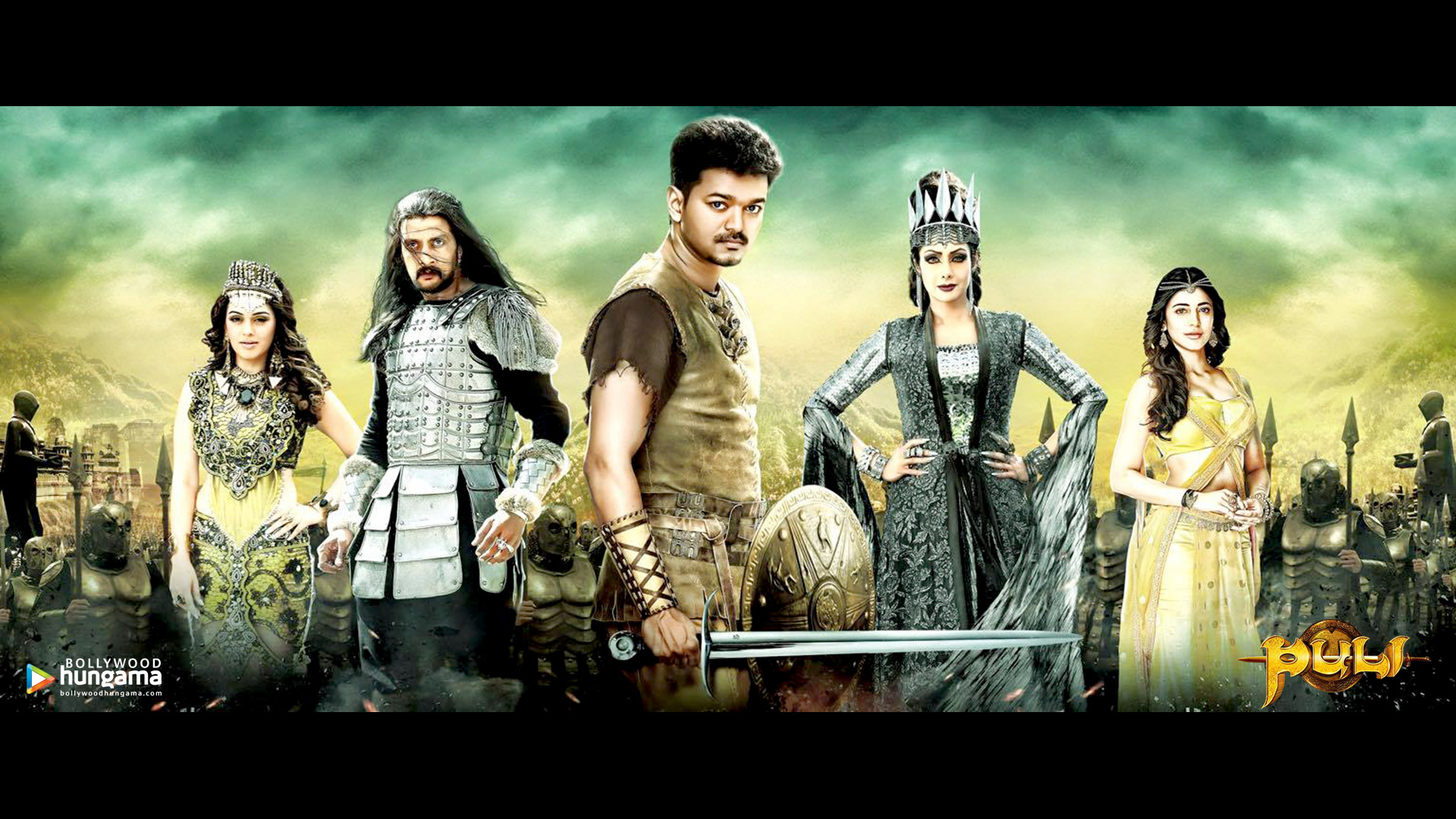 Puli - Best Indian Fantasy Movie - HD Wallpaper 
