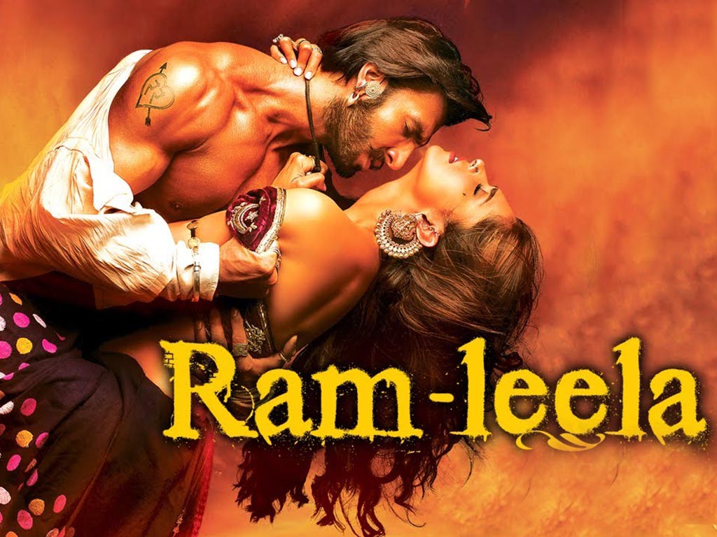 Ram Leela Movie Wallpapers - Deepika Ranveer Ram Leela - HD Wallpaper 