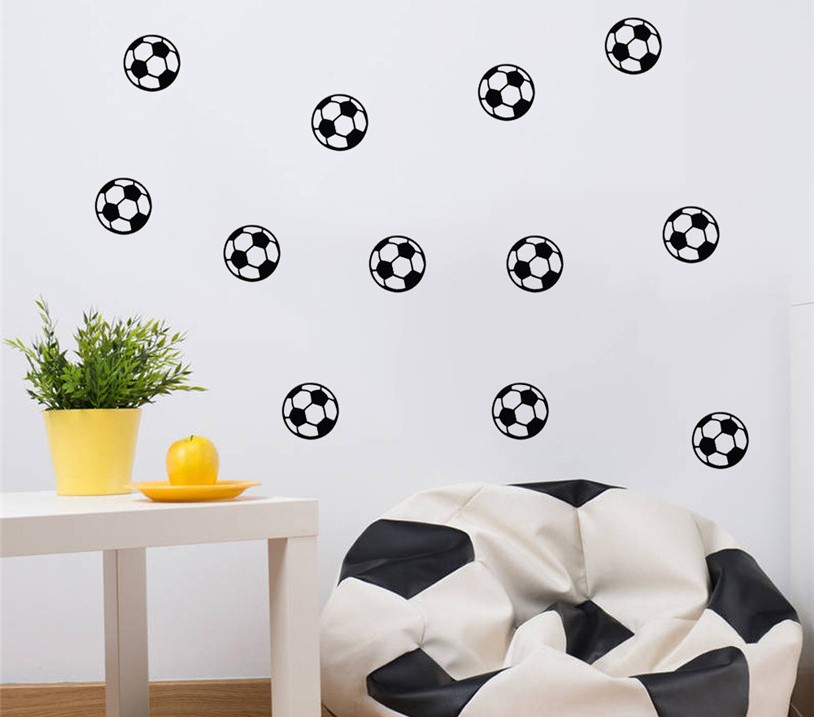 Wallpaper Dinding Kamar Anak Laki Laki Motif Bola Kreatif  Tableau  
