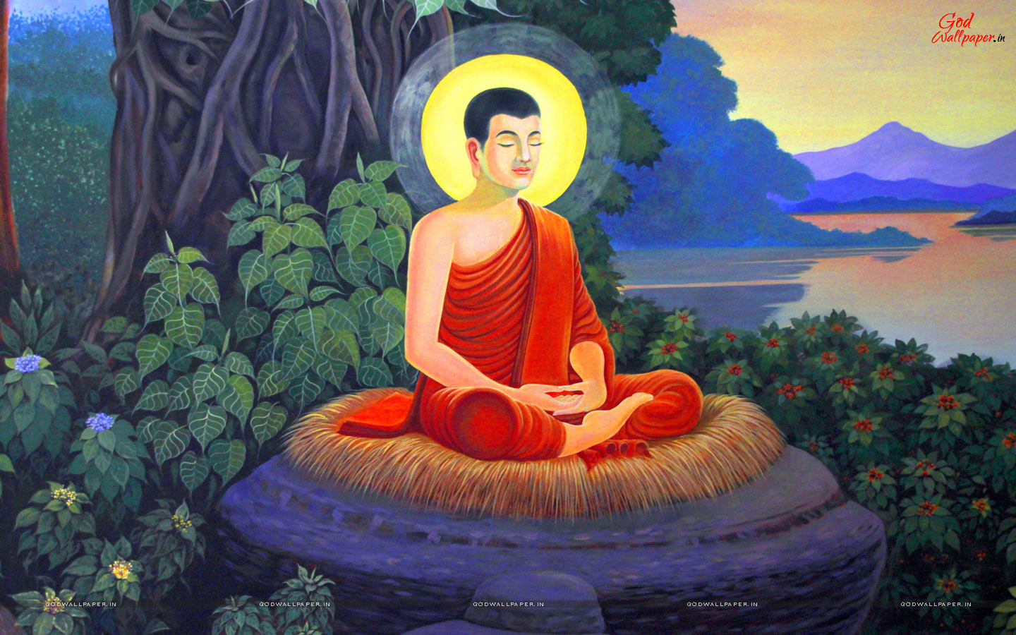 Enlightenment Of Lord Buddha - HD Wallpaper 