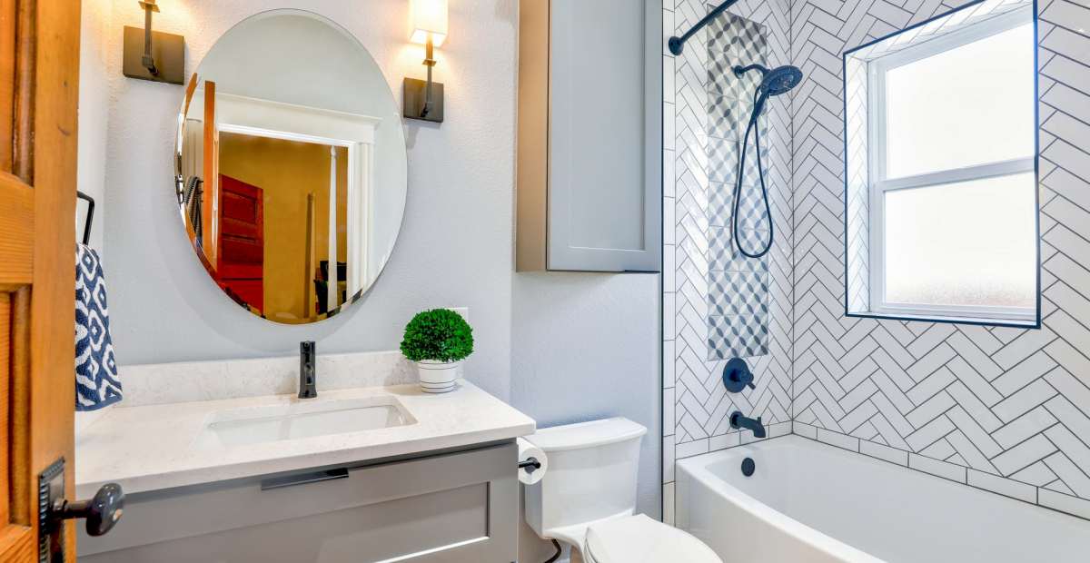 Tiles Bathroom - HD Wallpaper 