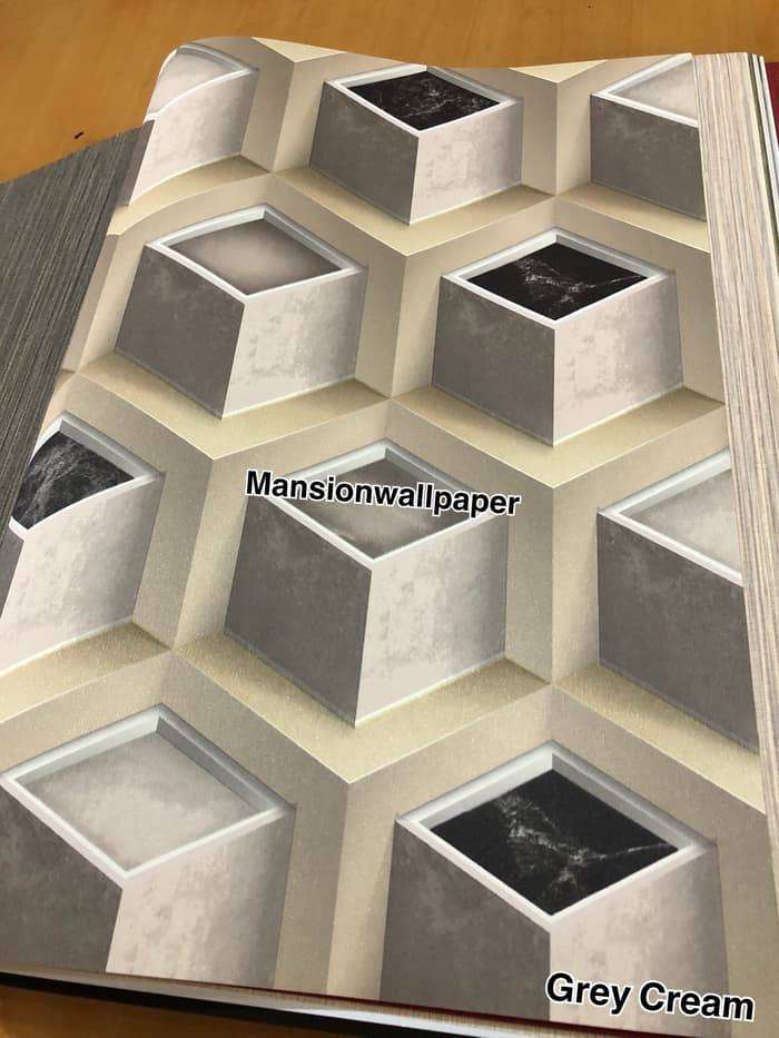  Wallpaper  Dinding Balok Kotak  3d Visual Kotak  3d Di 