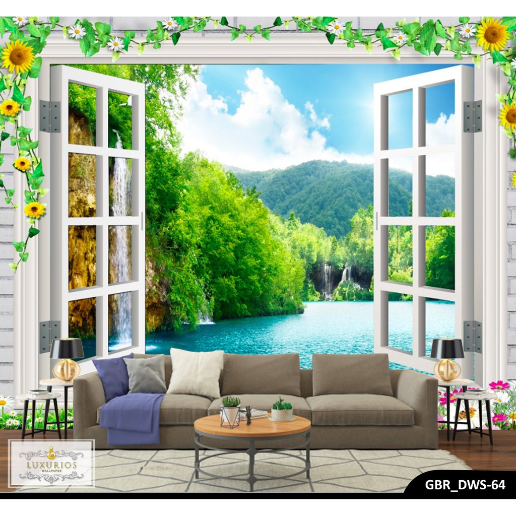Window Landscape - HD Wallpaper 
