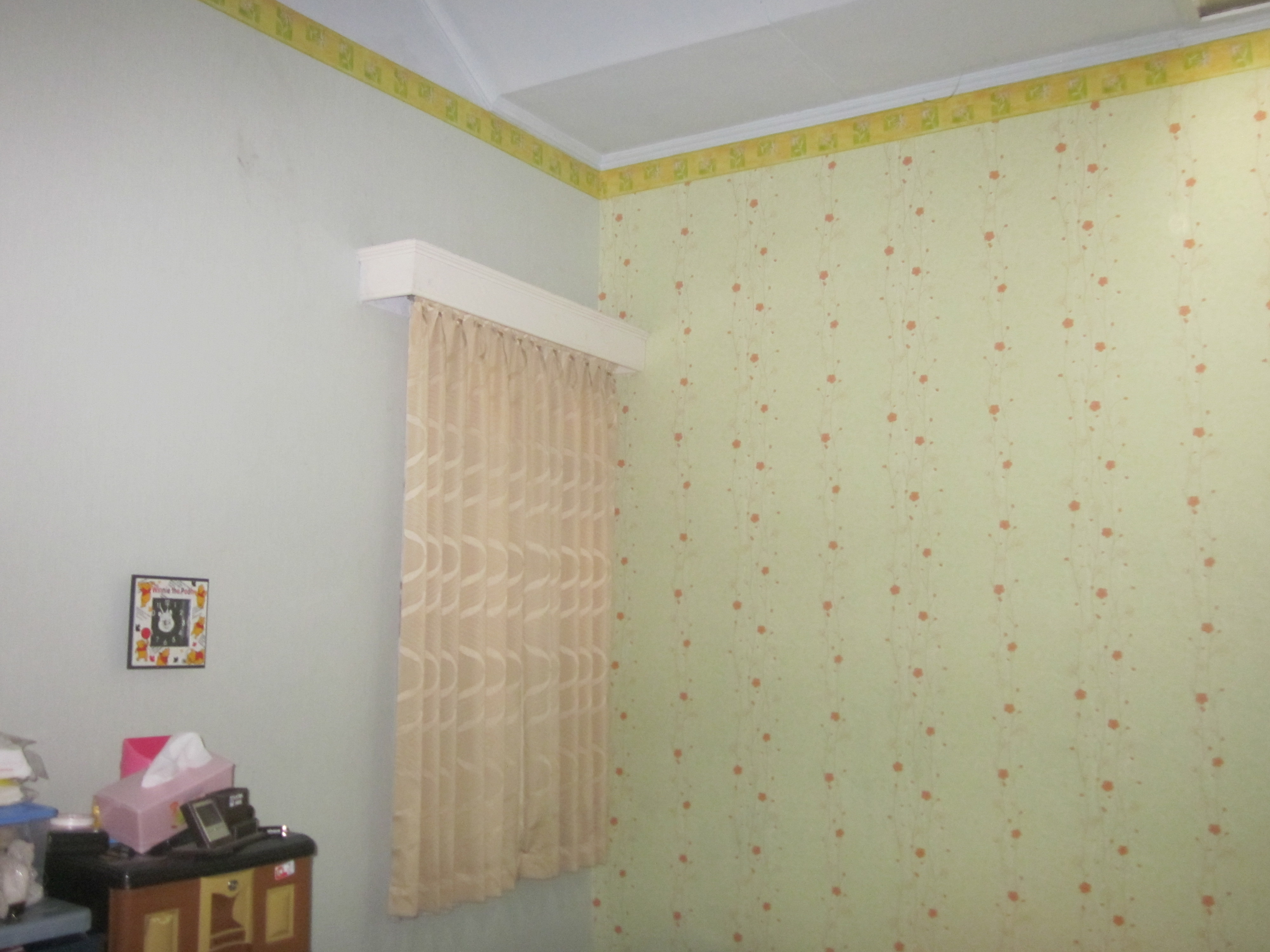 Background Dinding Kamar Contoh Motif Wallpaper Dinding - Kombinasi Wallpaper Untuk Kamar Tidur - HD Wallpaper 