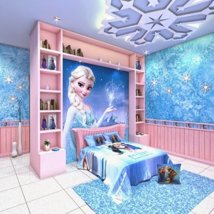 Frozen Beds For Girls - HD Wallpaper 