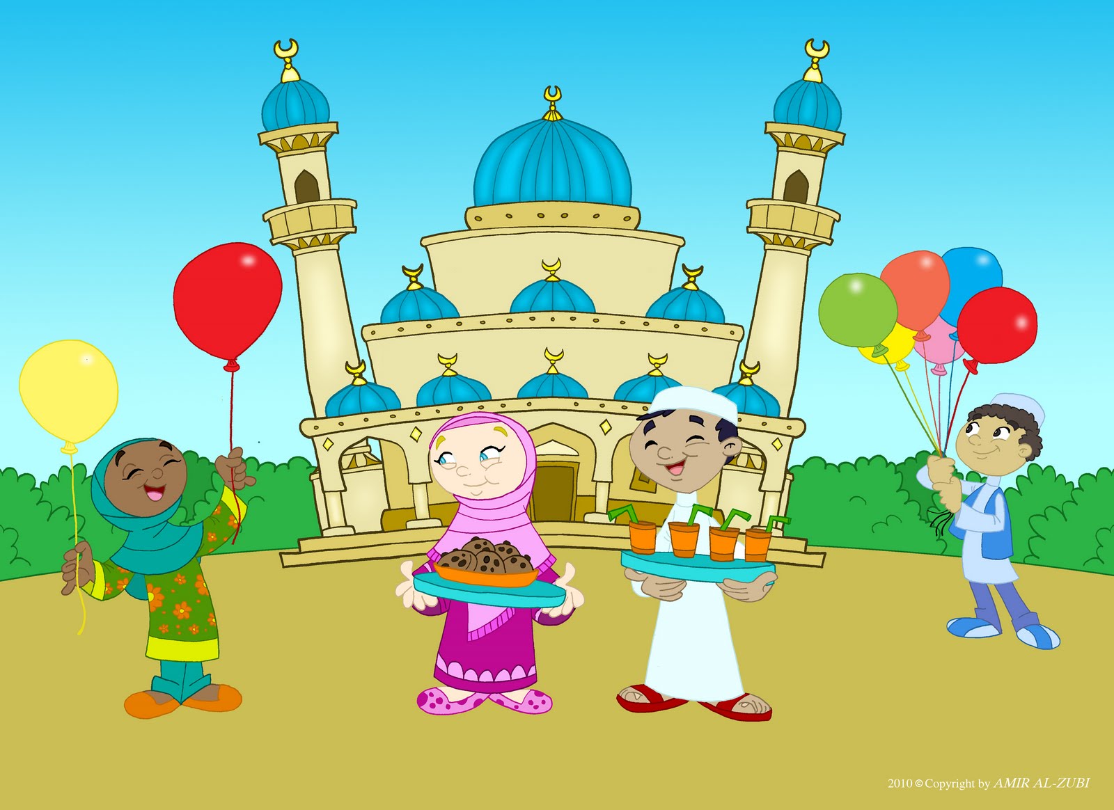 Ramzan Images For Kids - HD Wallpaper 