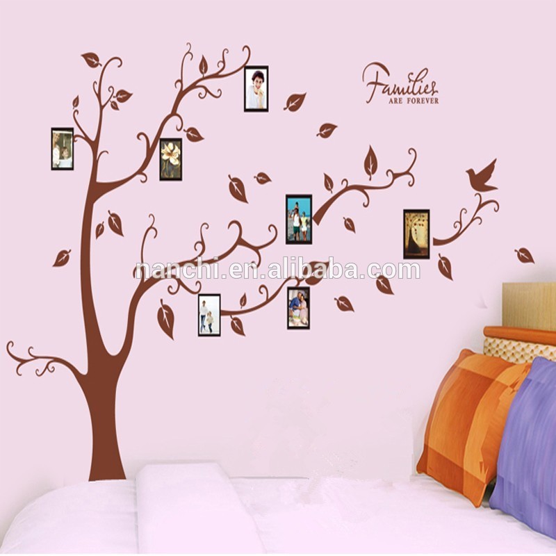New Arrival 6 Colors Available Pvc Photo Frame Trees - Arbol Genealogico En Pared - HD Wallpaper 