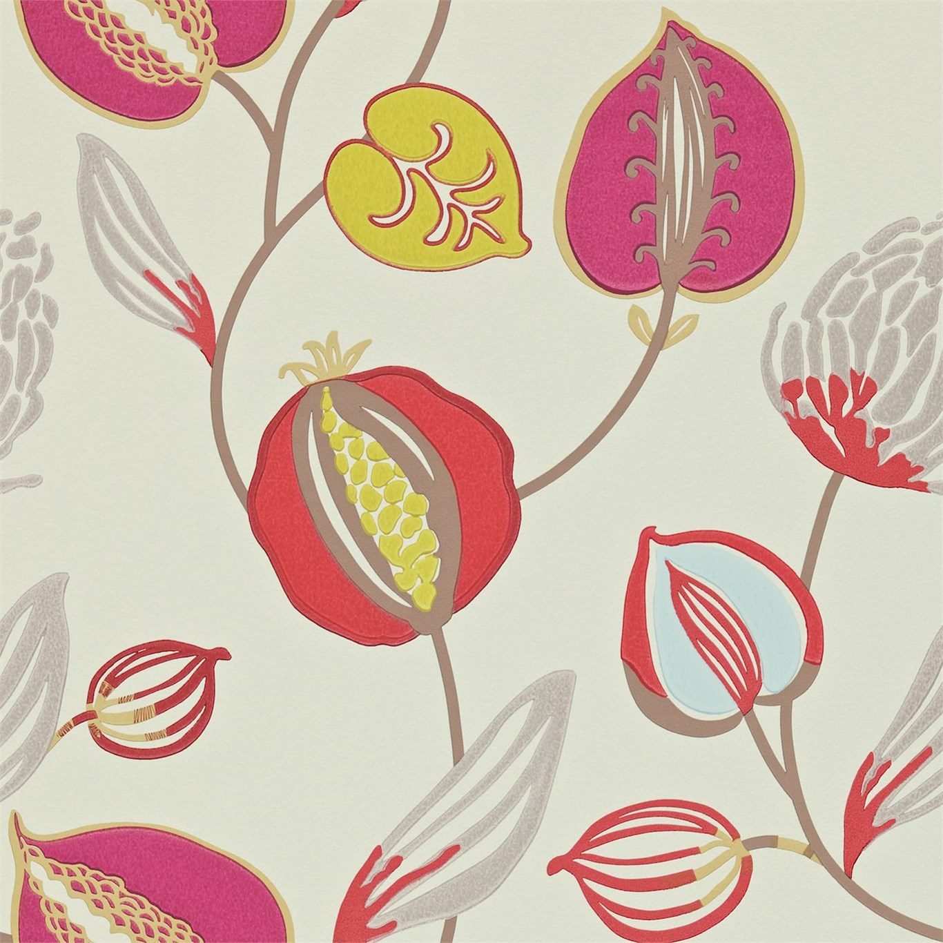 Arte Harlequin Folia Tissus - HD Wallpaper 