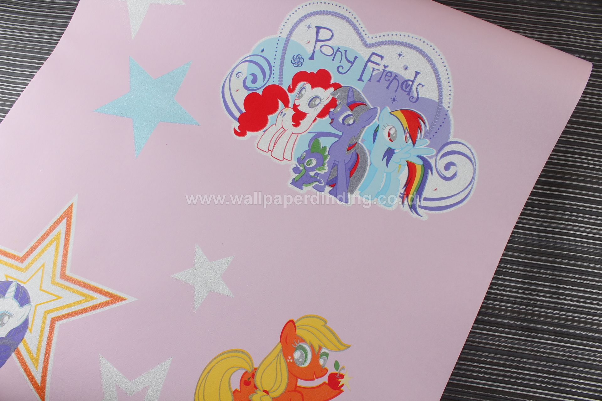 Wallpaper Dinding Anak Pony Pink 4421-2 - Dinding Anak - HD Wallpaper 