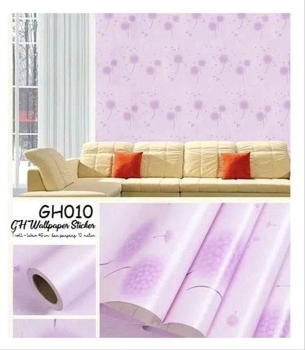 Motif 14 Wallpaper Walpaper Wall Paper Tembok Dinding - Wall Stiker Gh087 - HD Wallpaper 