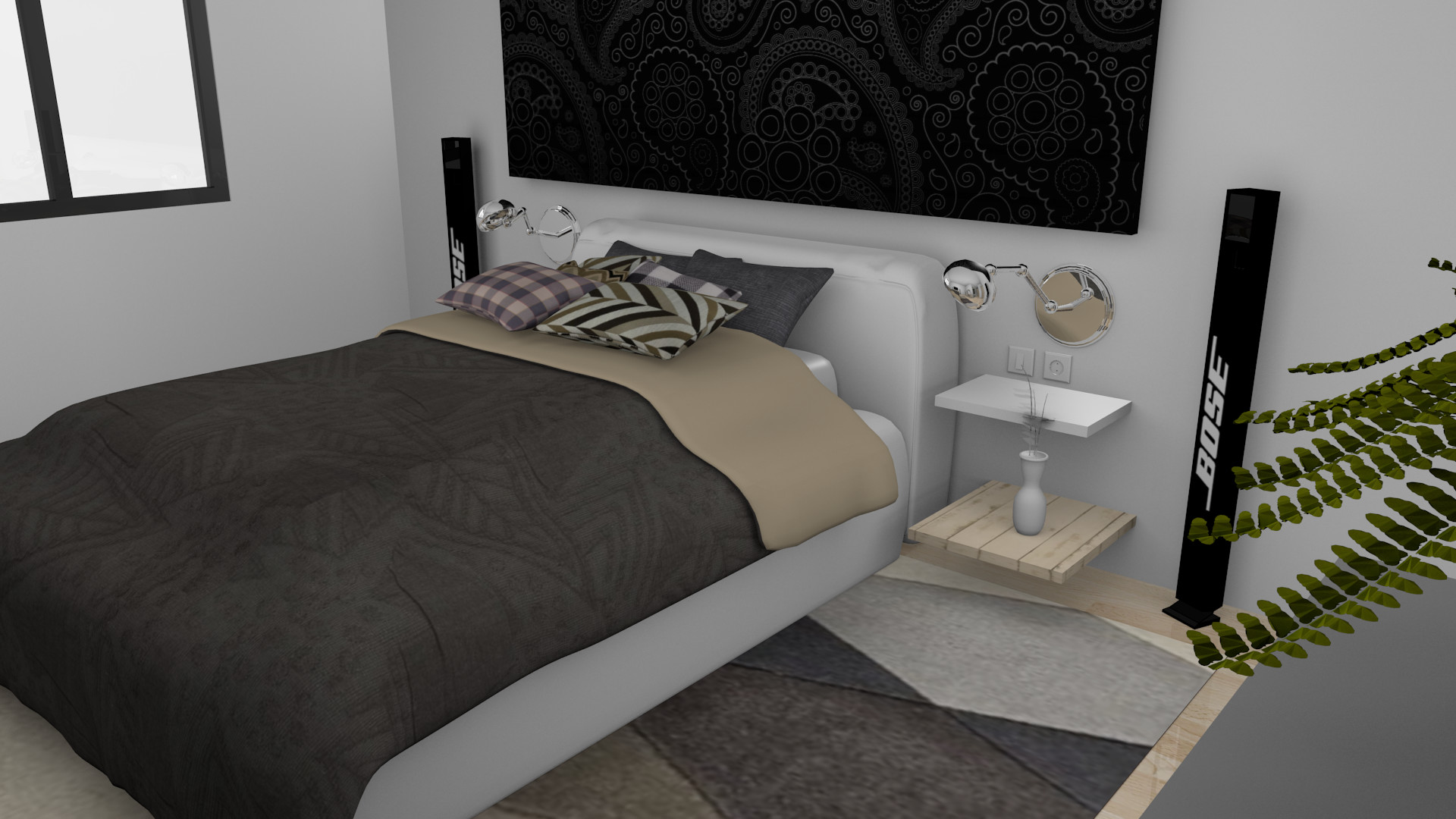 Bedroom - HD Wallpaper 