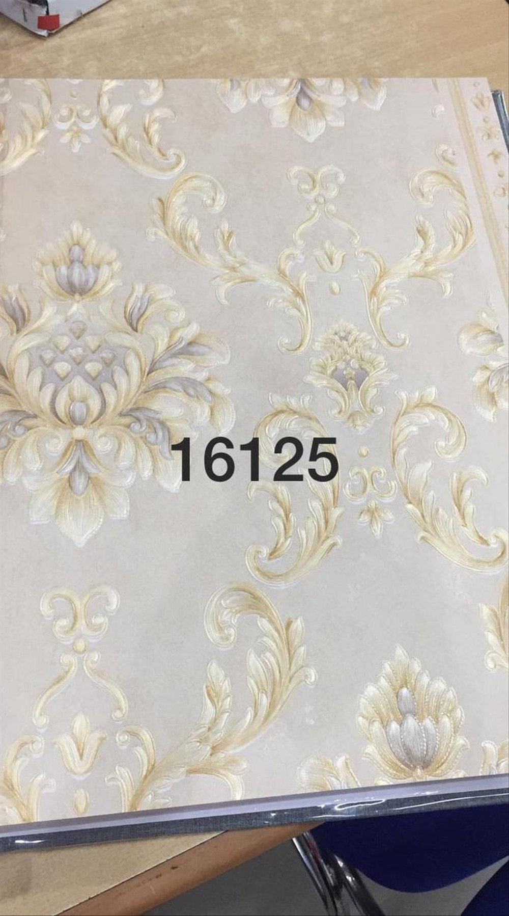 Desain Terbaru Wallpaper Dinding Motif Klasik Damask - Lace - HD Wallpaper 