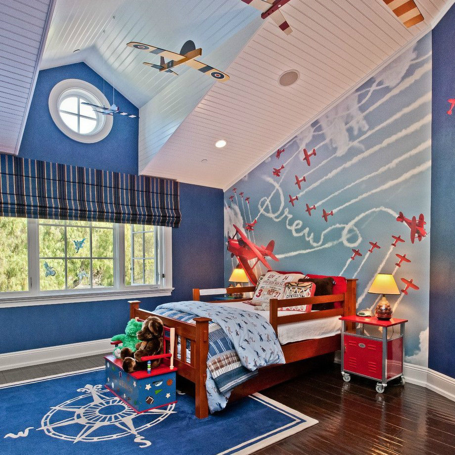 Kamar Tidur Anak - Creative Boys Bedroom Ideas - HD Wallpaper 