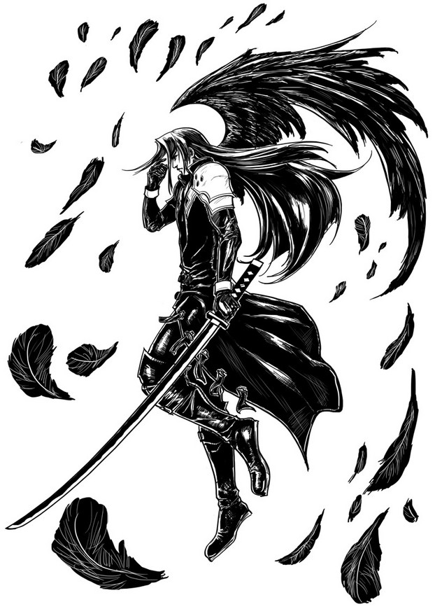 Terrance The Arch-angel - Camiseta Sephiroth - HD Wallpaper 