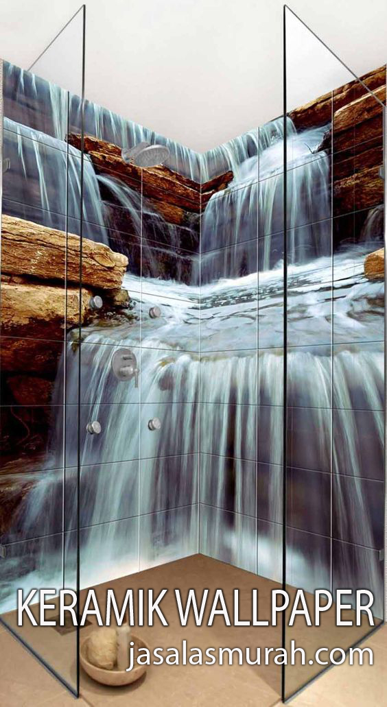 Bathroom Tiles Natural Design - HD Wallpaper 