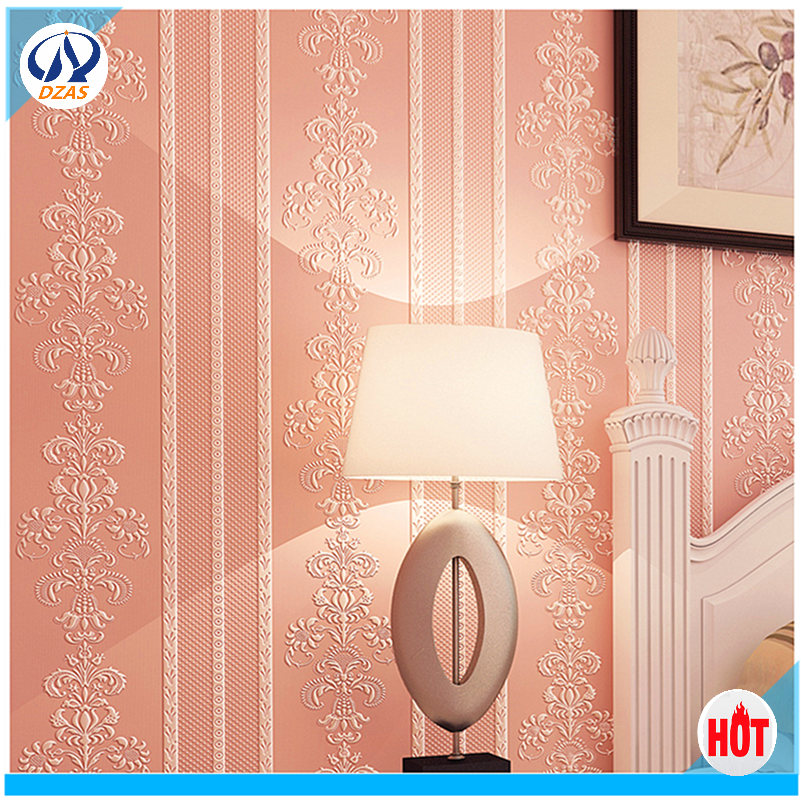 Dinding Kamar Tidur Warna Pink - HD Wallpaper 