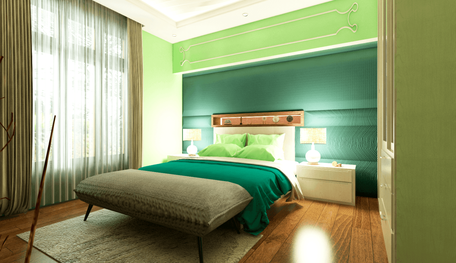 Tips Membuat Kamar Tidur Tertata Bersih, Rapi Dan Cantik - Tempat Tidur Yang Rapi - HD Wallpaper 