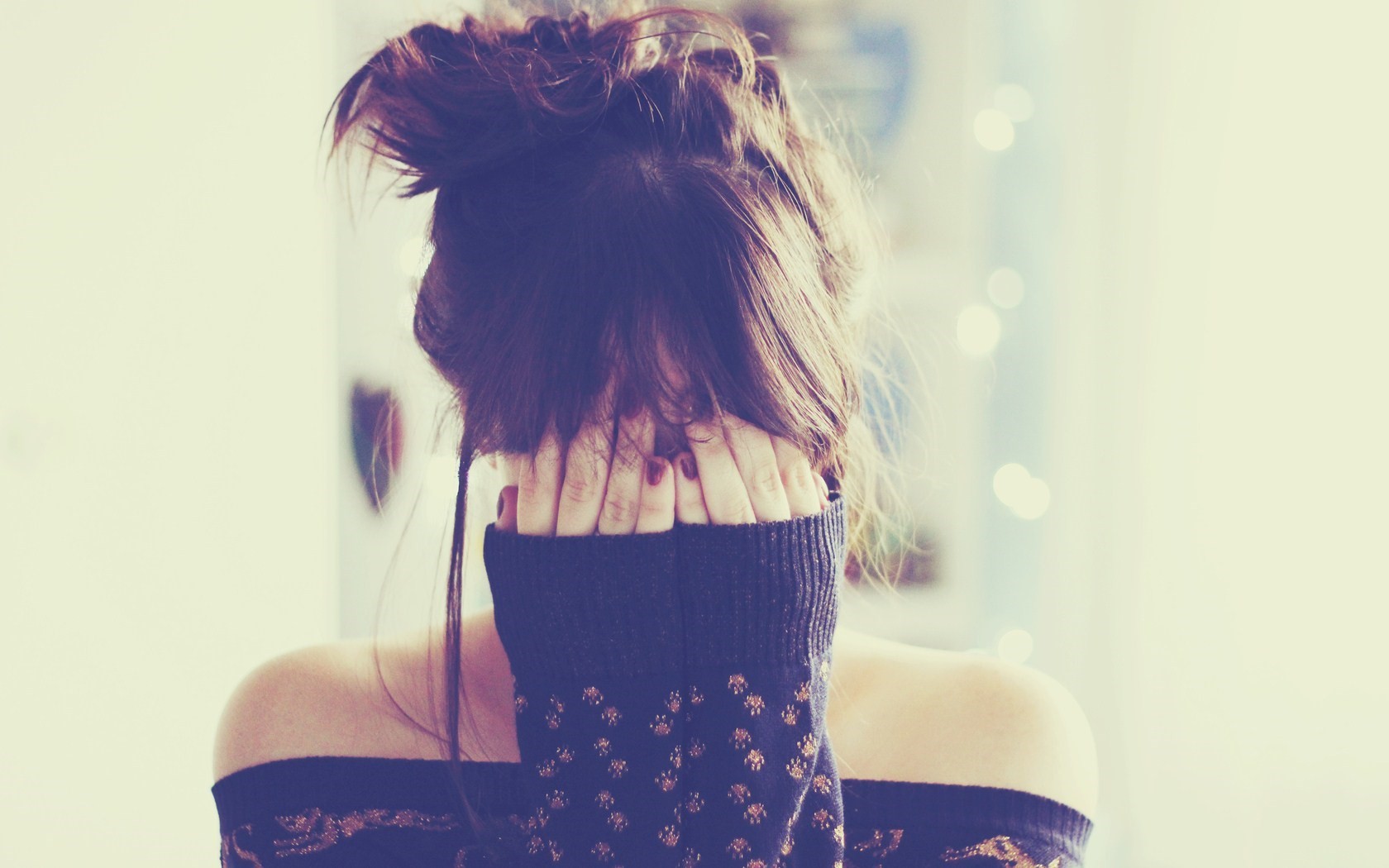 Cute Girl Wallpaper Back - HD Wallpaper 