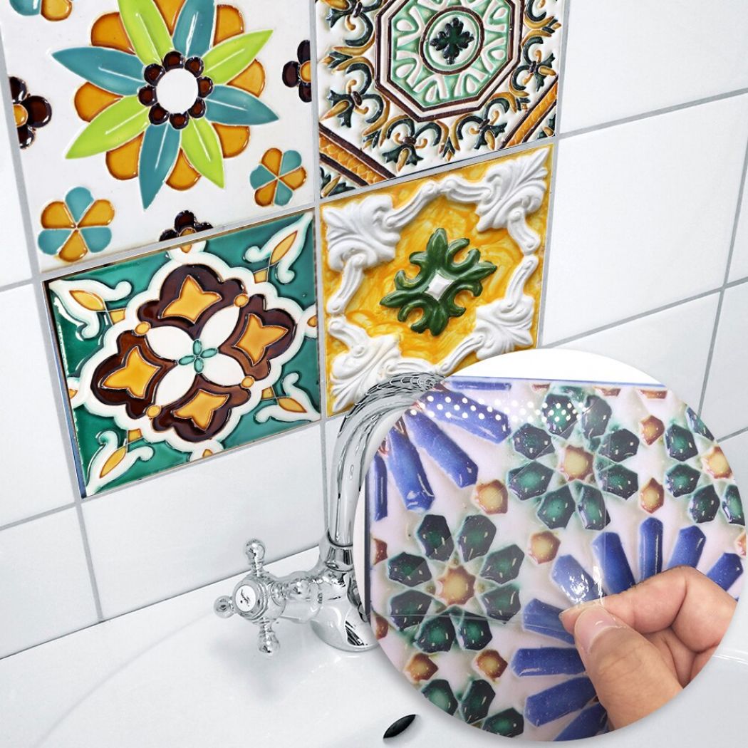 Senarai Harga Funlife 15*15cm / 20*20cm Self Adhesive - Azulejos Portugueses Cocinas - HD Wallpaper 