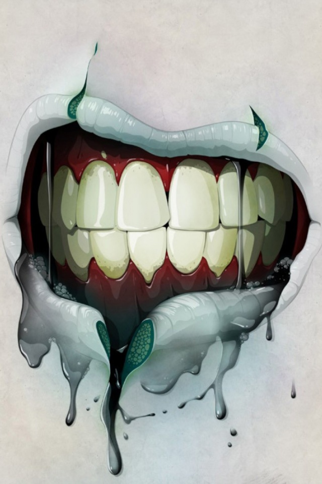 Teeth Wallpaper Phone - HD Wallpaper 