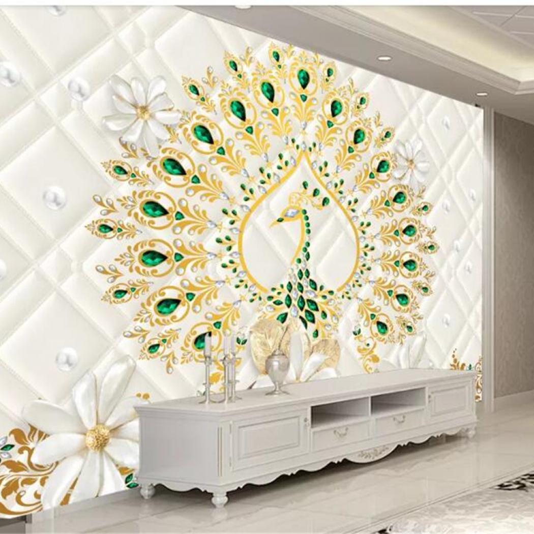 Senarai Harga Beibehang Photo Wallpaper Simple European - Wallpaper - HD Wallpaper 