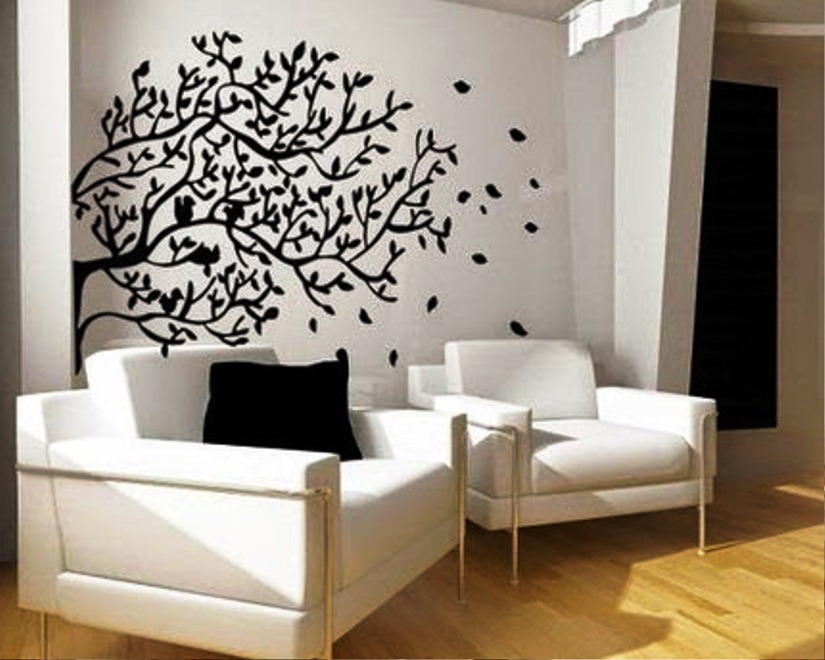 Black Wall Painting Ideas 825x660 Wallpaper Teahub Io - Black Wall Paint Design