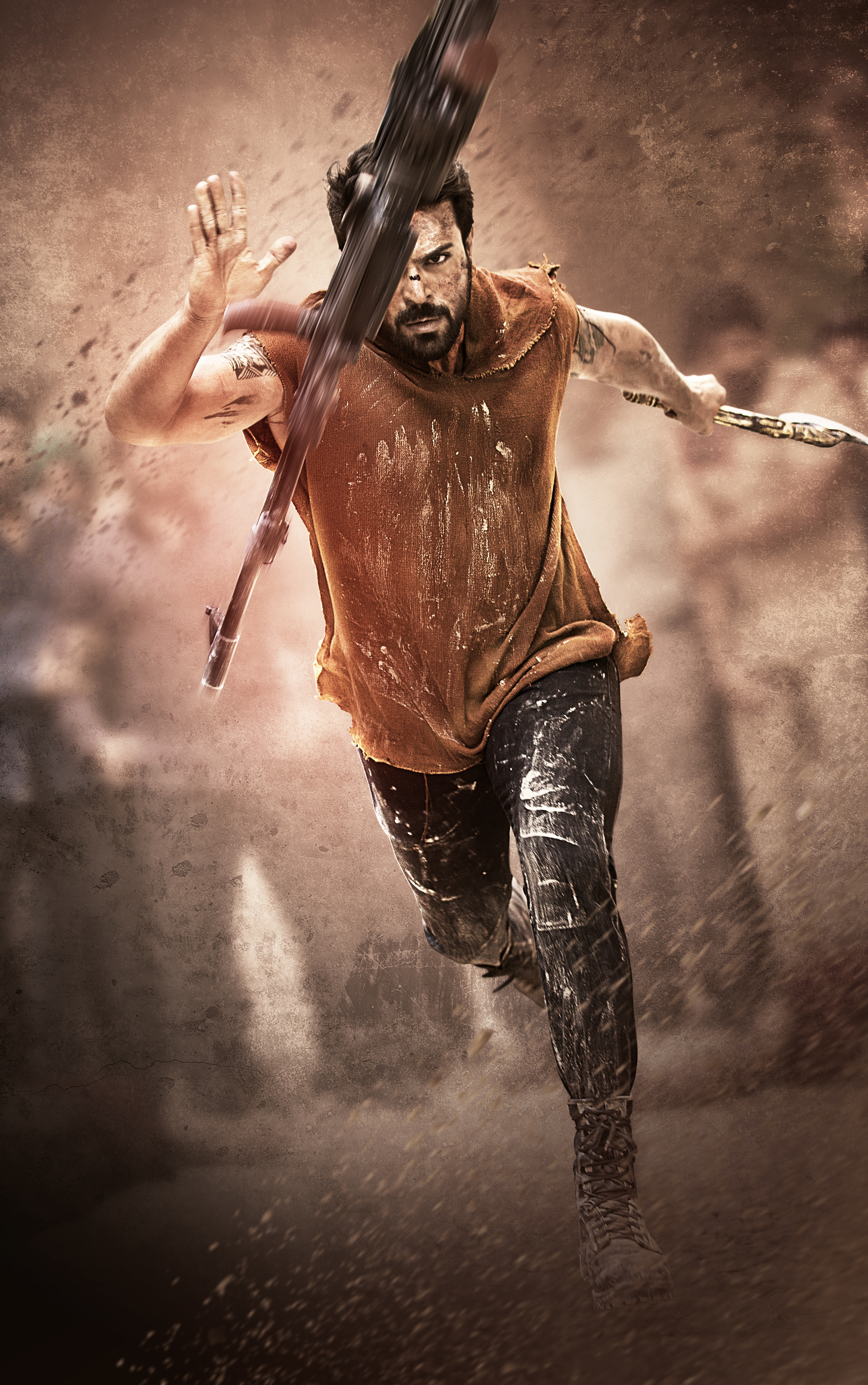 Ram Charan Vinaya Vidheya Rama First Look - HD Wallpaper 
