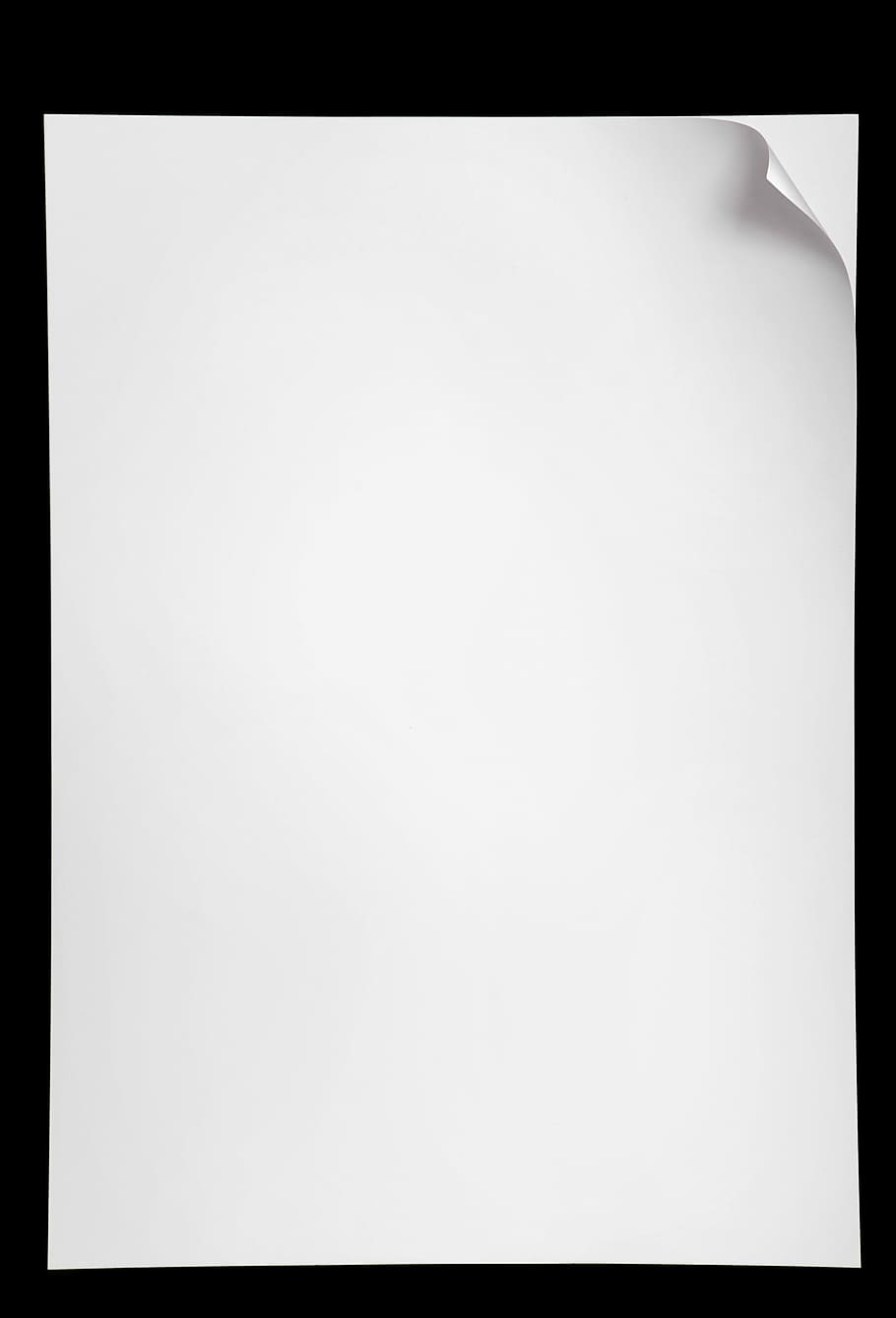 Curl, Paper, Page, Corner, Folded, White, Bend, Isolated, - Curled Corners Paper - HD Wallpaper 