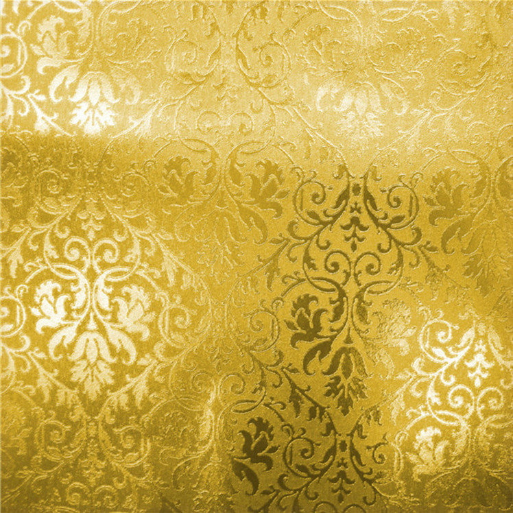 Wallpaper Warna Gold - Gold Wallpaper Designs For Wall - 748x748 ...