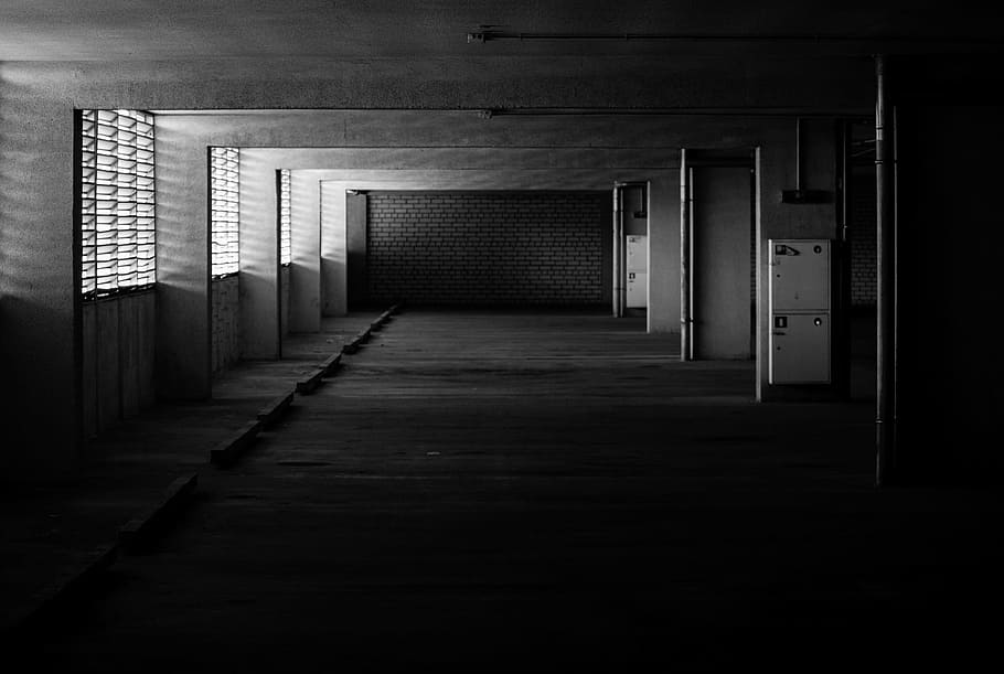 Black And White, No One, The Abandoned, Room, Within, - Black And White Abandoned Room - HD Wallpaper 