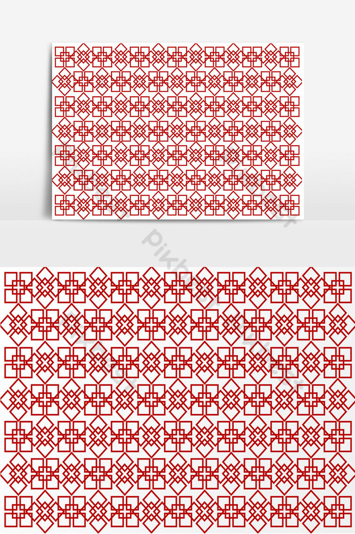 Elemen Vektor Wallpaper Warna Merah - Pattern - HD Wallpaper 