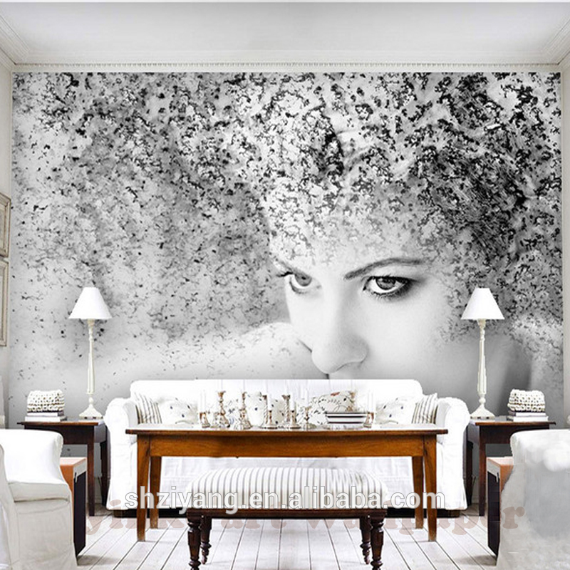 Blank 3d Wallpaper For Printer - Beautiful 3d Wallpaper Black And White - HD Wallpaper 