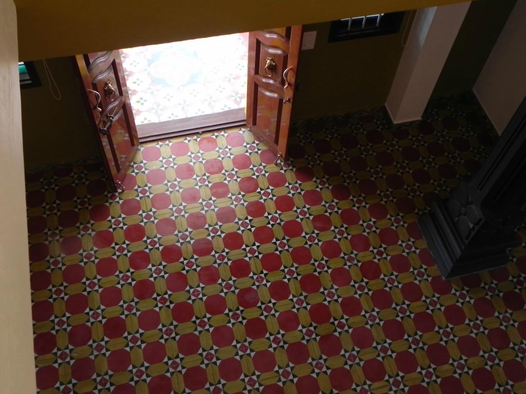 Sri Ganapathy Tiles Chettinadu, Athangudi Palace Tiles - Athangudi Palace Tiles - HD Wallpaper 
