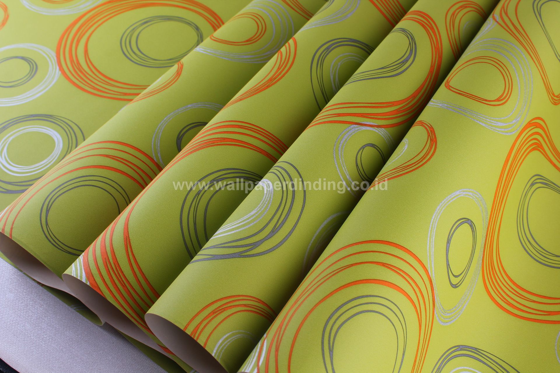 Wallpaper Dinding Bulat Minimalis Hijau Wow844 - Circle - HD Wallpaper 