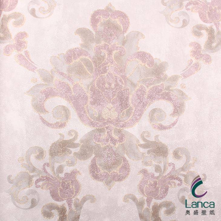 2019 Terbaru Merah Warna Damask Wallpaper - جدید ترین کاغذ دیوار - HD Wallpaper 
