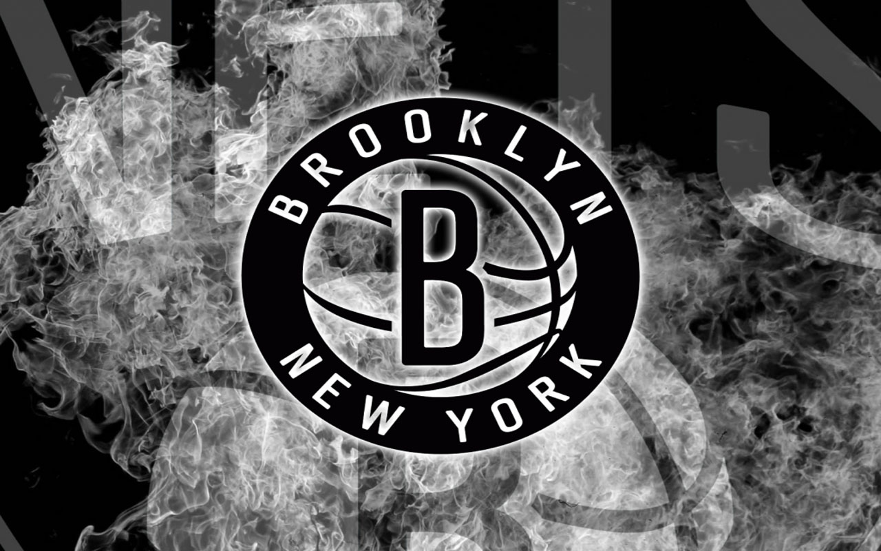 Awesome Black Brooklyn Nets Logo Wallpaper Hd Tablet - Logo Wallpaper Brooklyn Nets - HD Wallpaper 