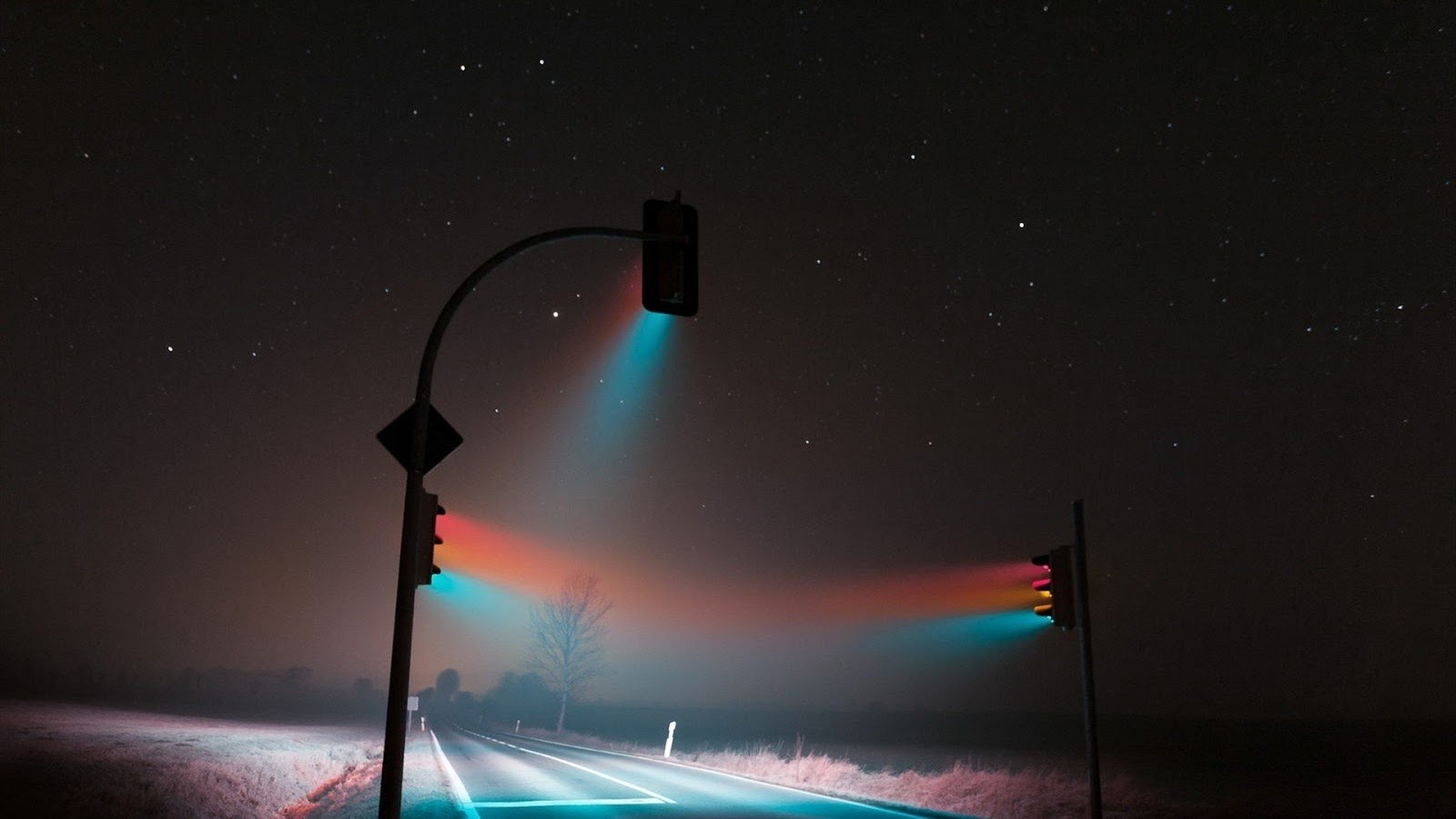 Wallpaper Untuk Laptop - Lucas Zimmermann Traffic Lights Hd - HD Wallpaper 
