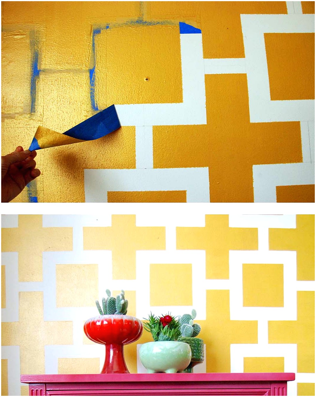 Hiasan Dinding Wallpaper Kamar Buatan Sendiri Minimalis - Cara Membuat Wallpaper Dinding - HD Wallpaper 