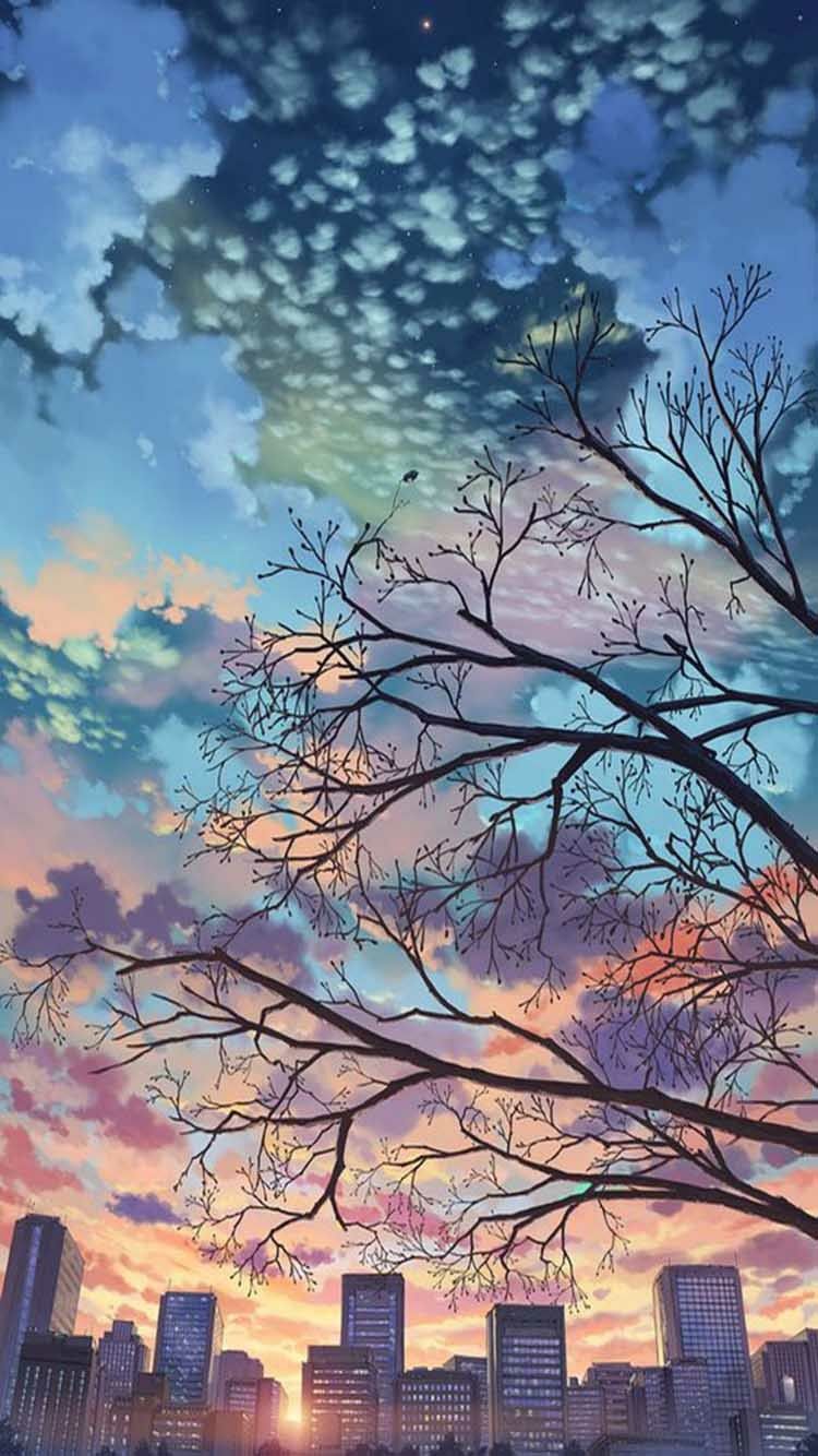 Anime Aesthetic Wallpaper Iphone - HD Wallpaper 