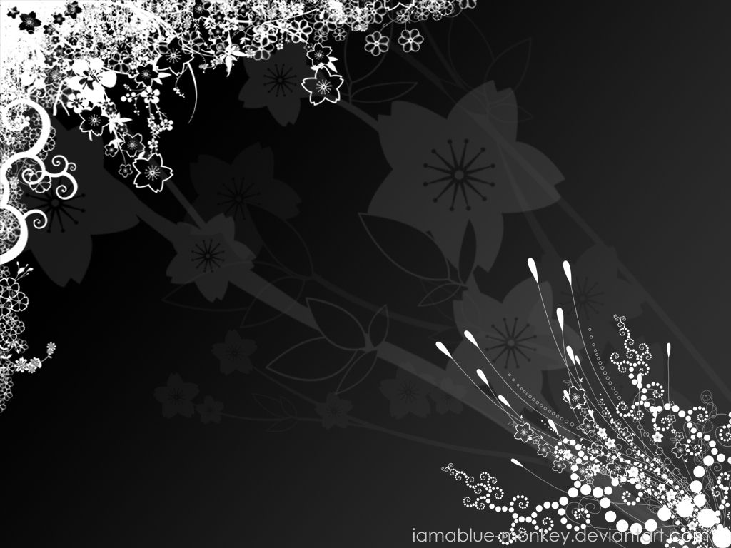 Wallpaper Black White Themes Black And White 1024x768 Wallpaper