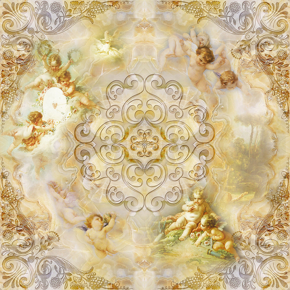 Ceiling Fresco - HD Wallpaper 