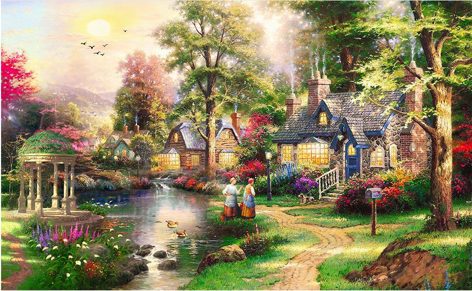 Obraz Do Salonu Krajobraz - HD Wallpaper 